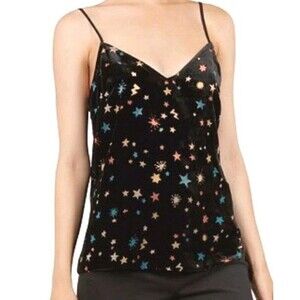Ted Baker clearie devour Spaghetti Strap top  Colour By Numbers Black Size 2 (6)